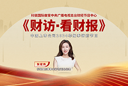 凯发K8国际董秘兼副总经理张宏伟做客央视《财访·看财报》